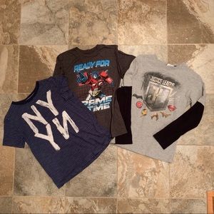 Boys Size 10-12 Top Set